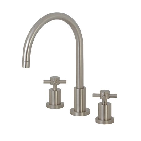 KS8728DXLS Widespread Kitchen Faucet, Brushed Nickel